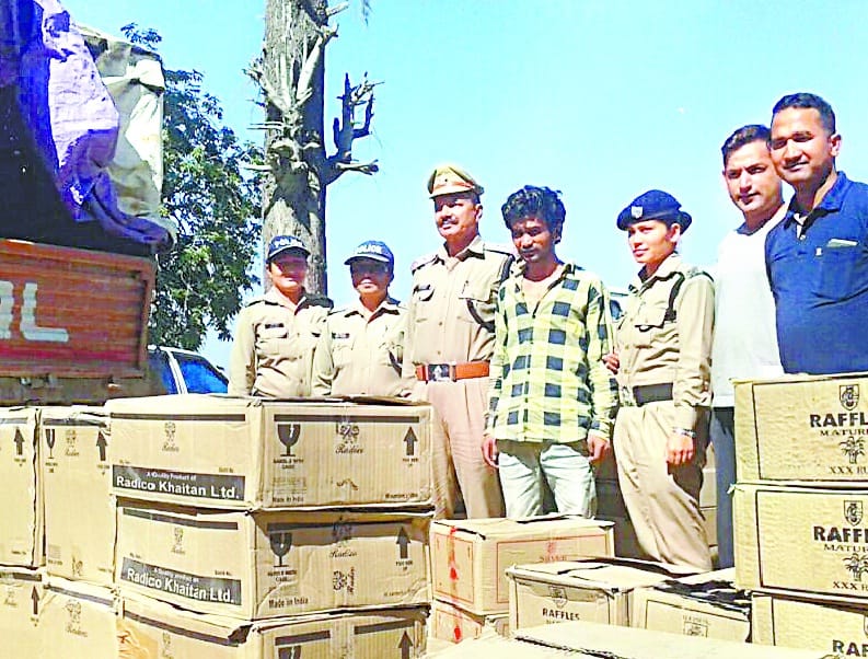 Now 24 box liquor seized in JCB