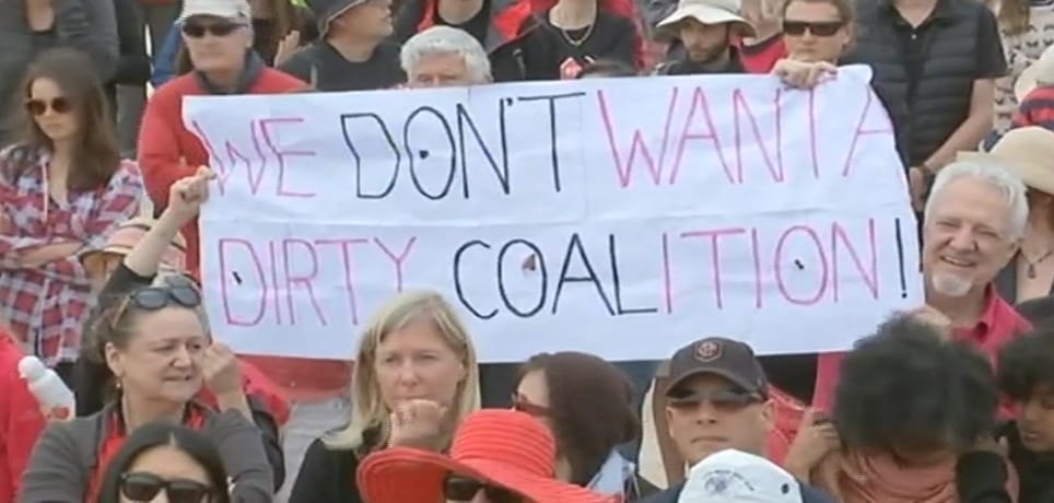 In Sydney Protests held against mining giant Adani Enterprises
