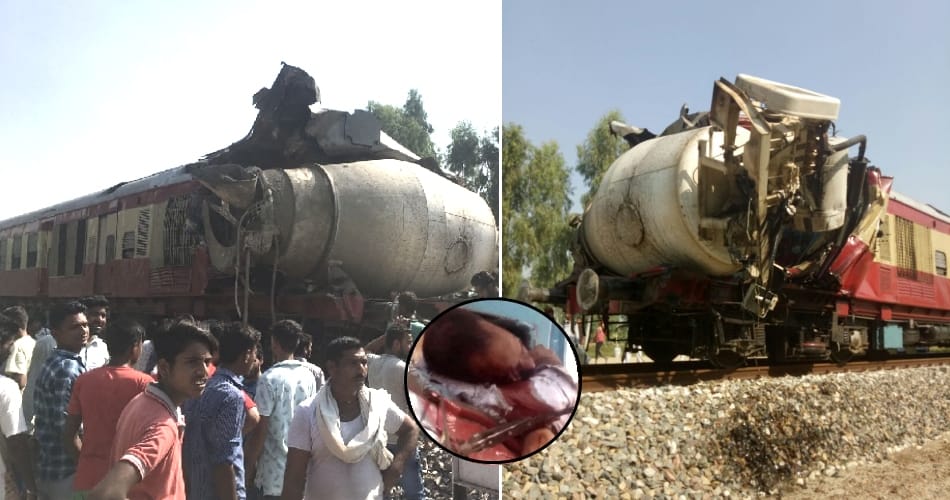 passenger train collision with trala at firozpur fazilka track