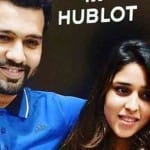 रोहित शर्मा और रितिका सजदेह