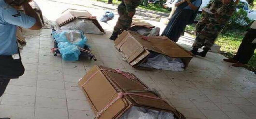  Arunachal chopper crash jawans bodies taken in cardboard boxes army clears