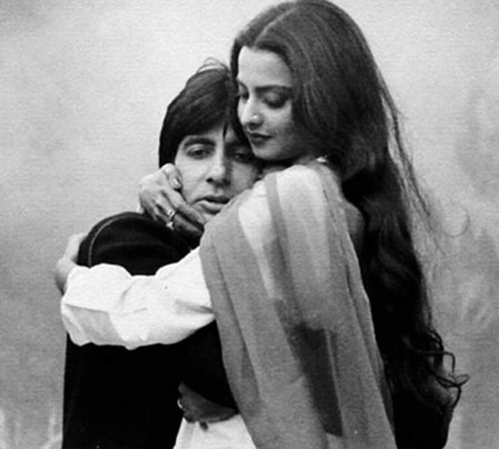 Amitabh Bachchan beat up a fan for rekha at film shooting