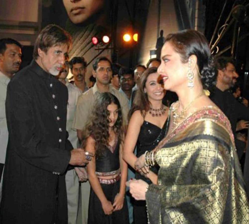 rekha love story with amitabh bachchan avoid each other
