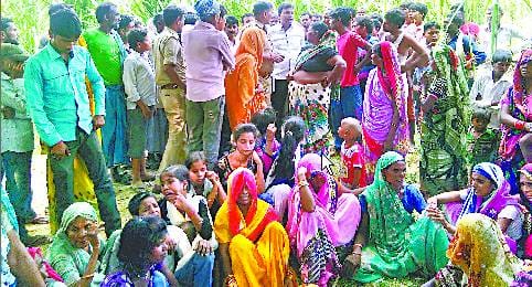 युवक पर गिरा हाईटेंशन लाइन का जर्जर तार, मौत