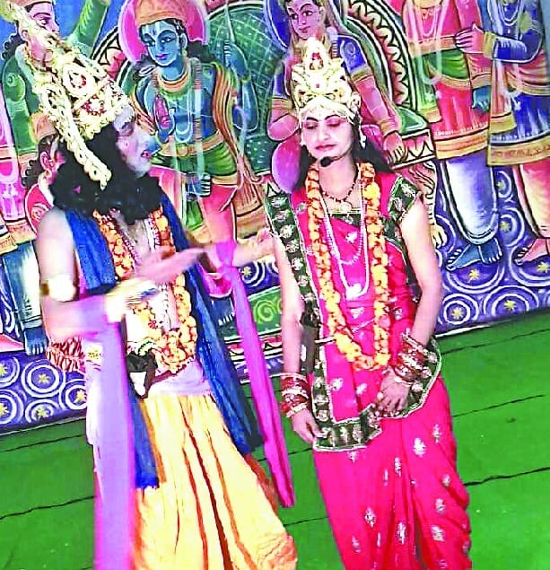 Love-Kush scandal commences after Ramlila's conclusion in Gangolith