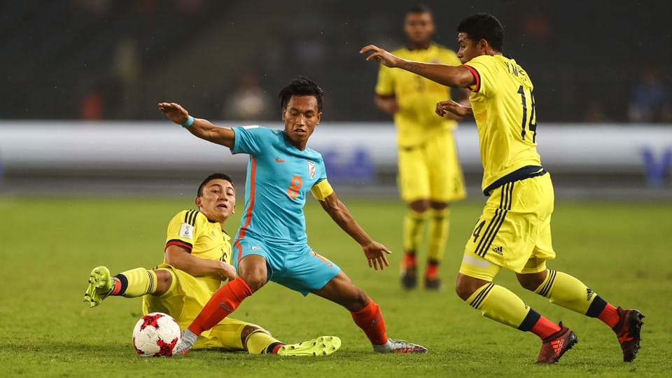 FIFA U-17 World Cup: Colombia defeated host india by 2-1 despite good show