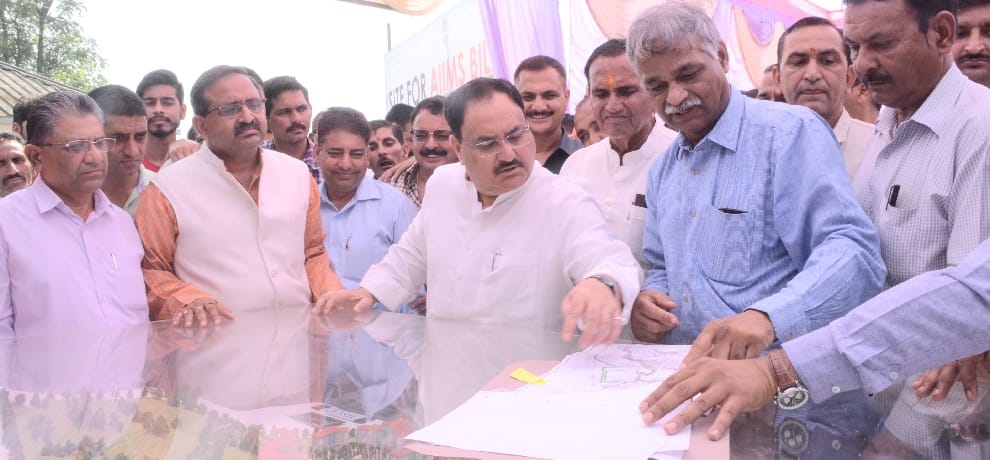 jp nadda said that aiims bilaspur will built in four year