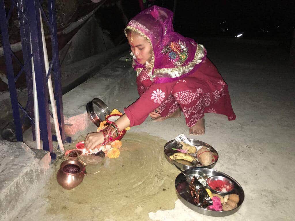 foreigner bahu karva chauth awesome photos