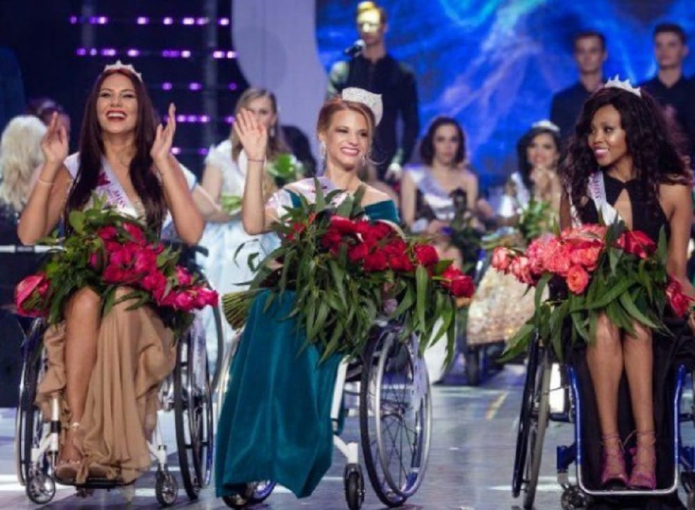 Belarussian student Aleksandra Chichikova becomes first Miss Wheelchair World