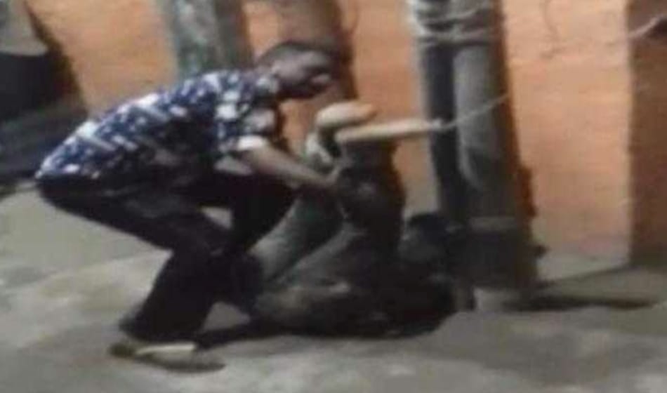 Nigerian national tied to a pole and beaten up by locals for alleged theft in Delhi's Malviya Nagar