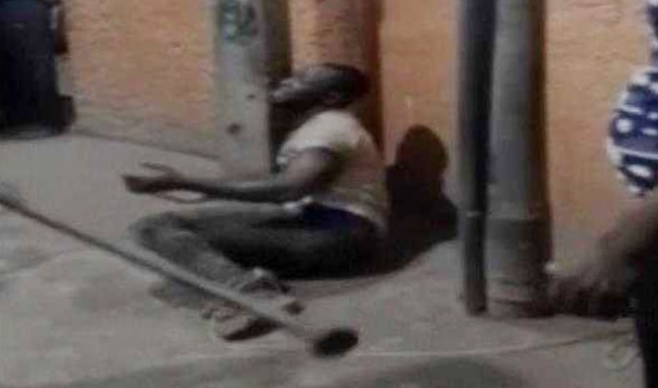 Nigerian national tied to a pole and beaten up by locals for alleged theft in Delhi's Malviya Nagar