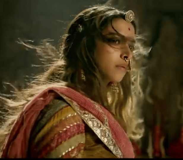 Padmavati is adorned with Rajasthani jewelery