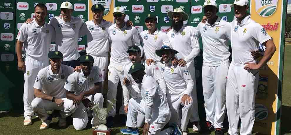 Rabada performance helps south africa to register record win in test against bangladesh