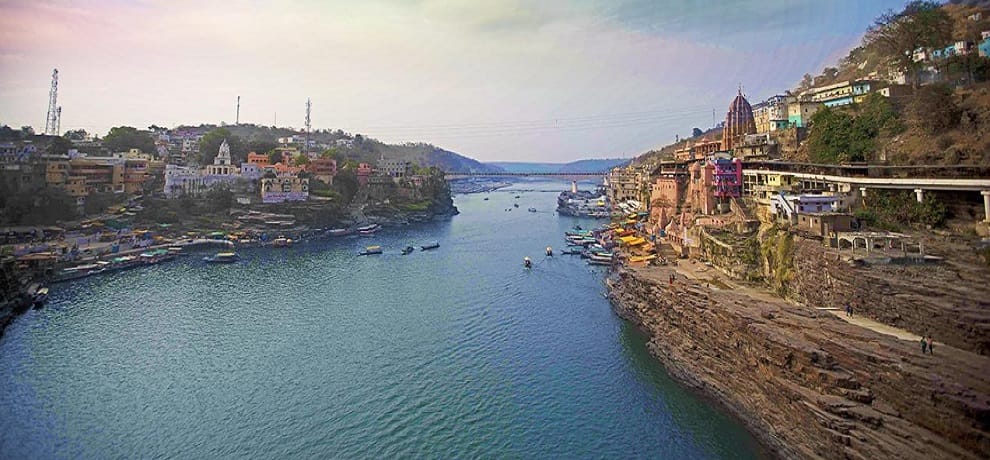 madhya pradesh aadi sankaracharya statue 108 feet omkareshwar 