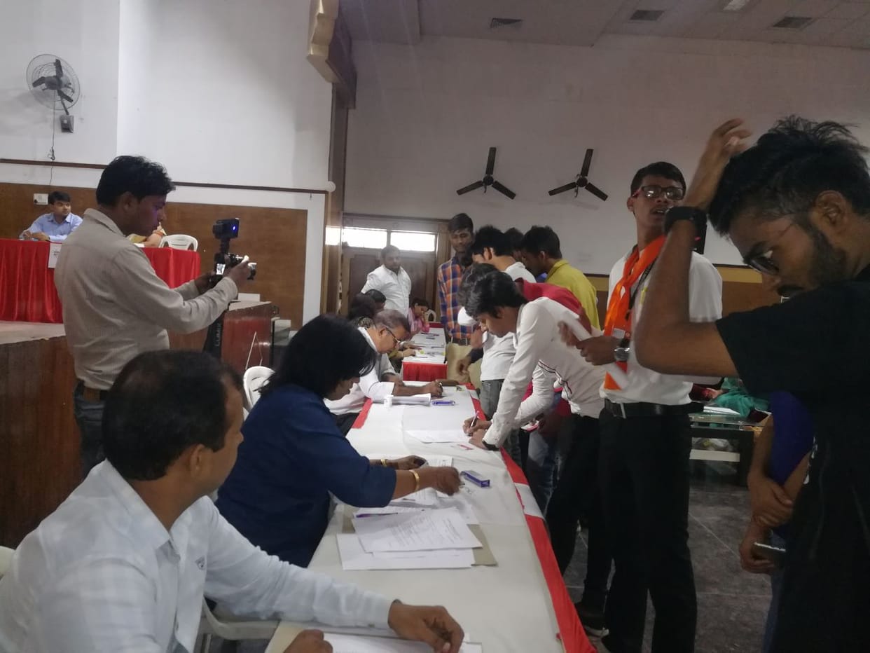 student missing after taking back name from election in agra