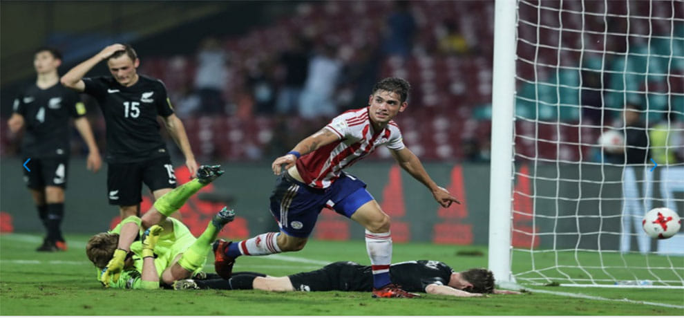 FIFA U-17 World Cup: Paraguay fight back again to reach last 16 against new zealand    
