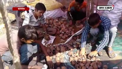 BAGHPAT NEWS CHILDREN WORKING IN FIRE CRACKERS FACTORY