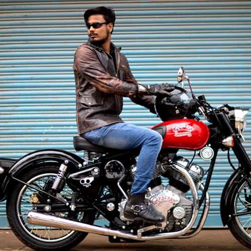 1000cc Carberry Double Barrel Motorcycle with two Royal Enfield Engine launched in india