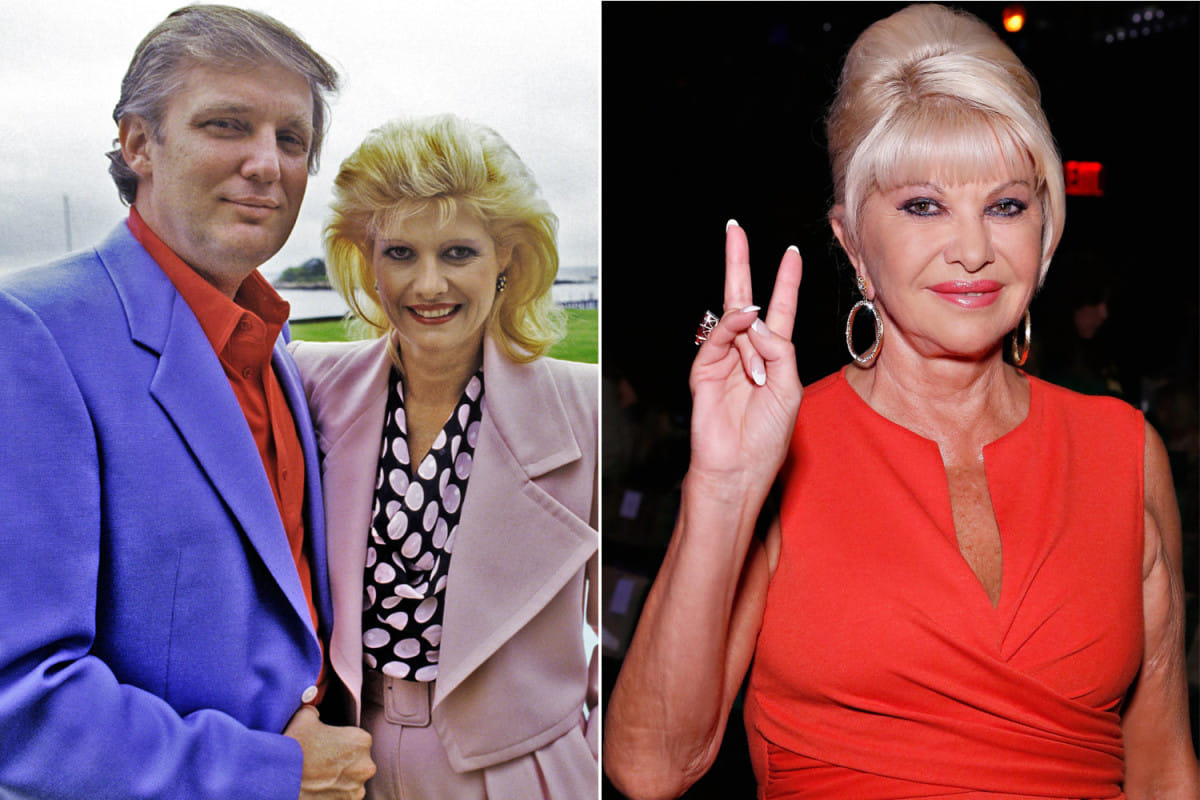 donald trumps both wife melania and ivana wants first lady status 