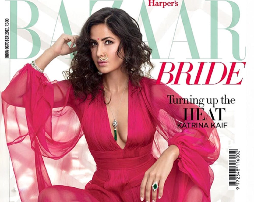 Katrina Kaif latest magazine photoshoot for harpers bazaar brides 