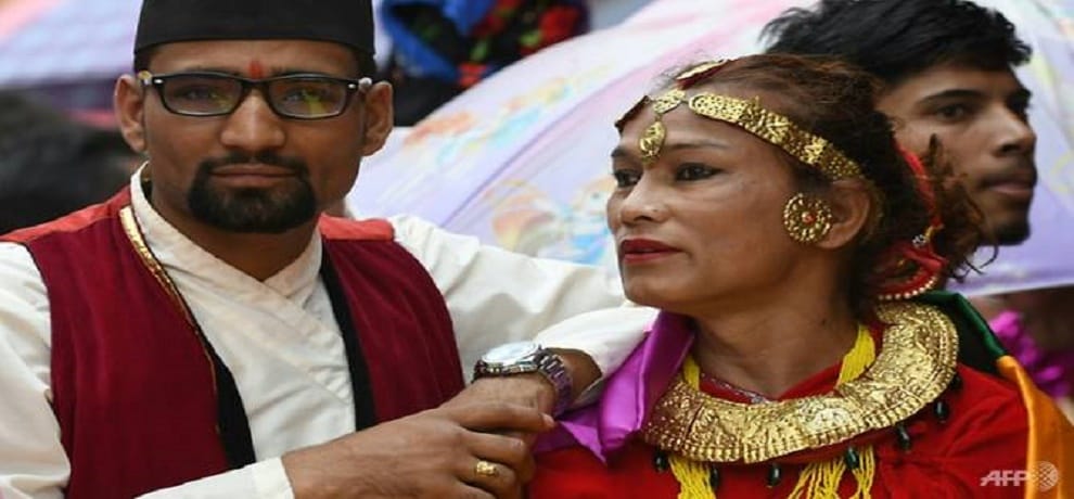 Nepal's first transgender  Couple marriage finds acceptance