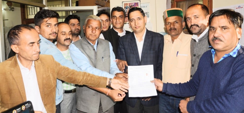 himachal assembly election pradeep verma apply for ticket against vikramaditya singh