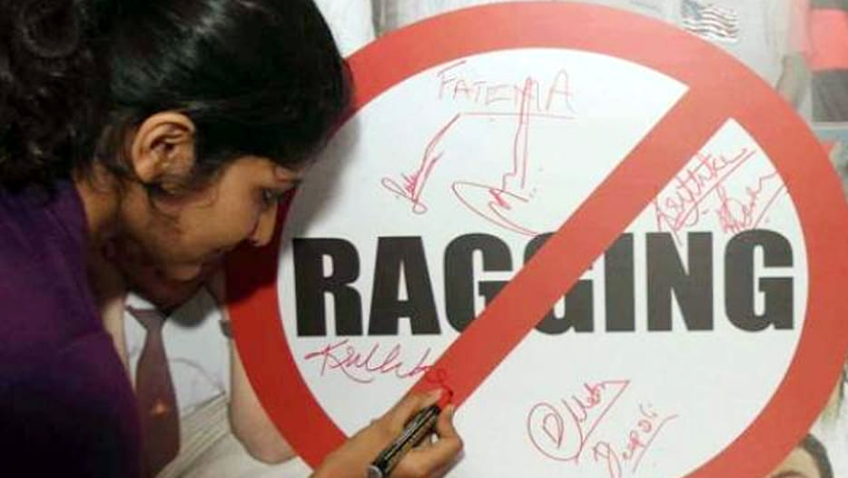 Suspension for bullying and ragging in schools
