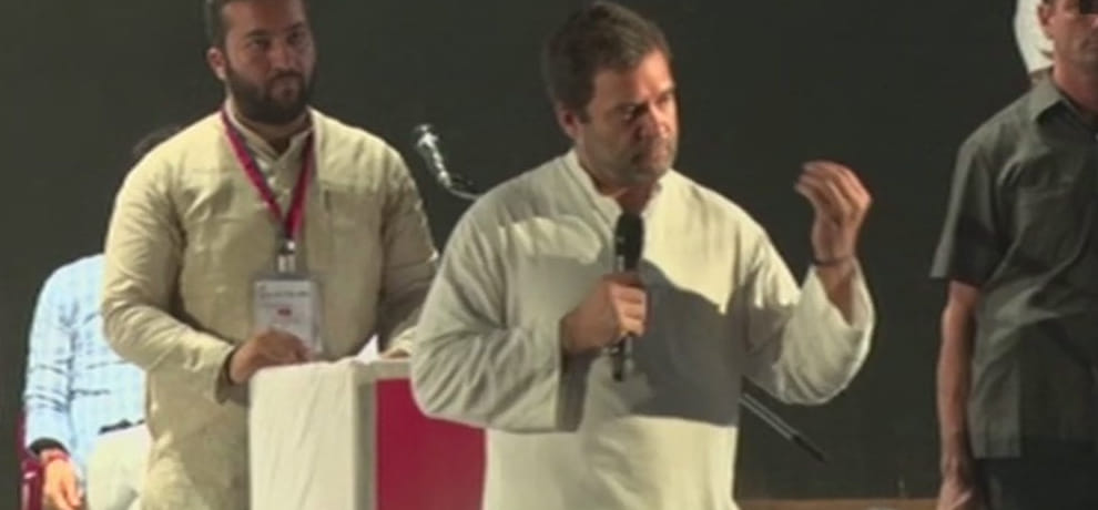 Rahul Gandhi's speech style changed 