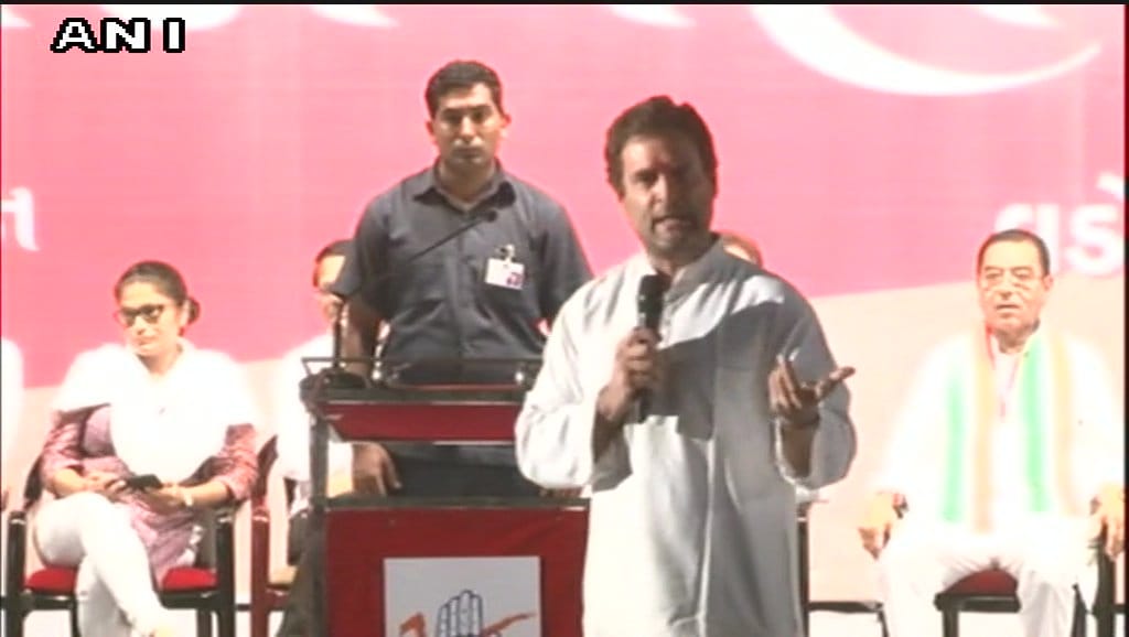 Gujarat assembly polls: Rahul Gandhi attacked on central government