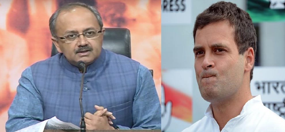 Rahul is a balak who doesn't want to step out of his diapers says cabinet minister Sidharth singh  