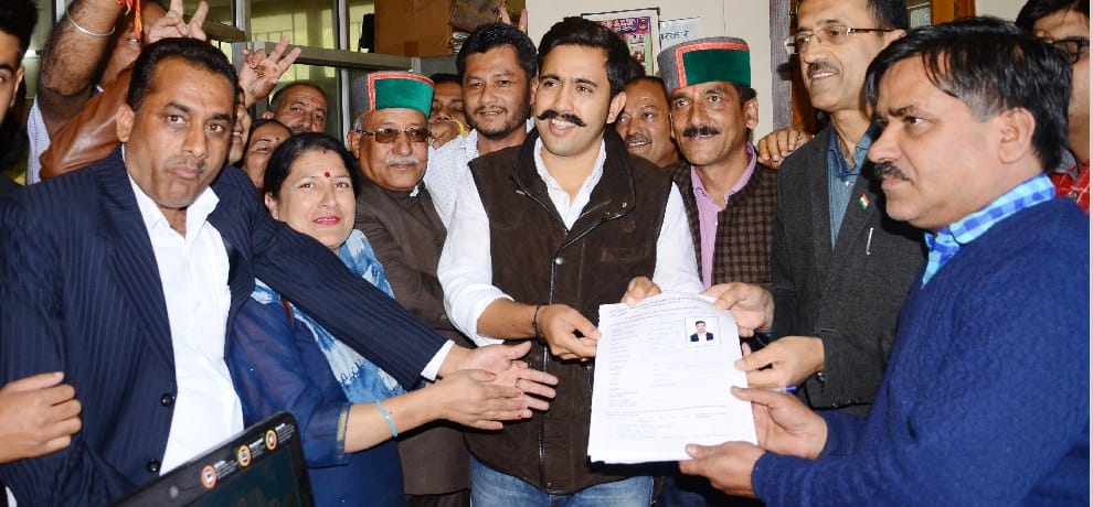 himachal assembly election vikramaditya singh apply for ticket from shimla rural 