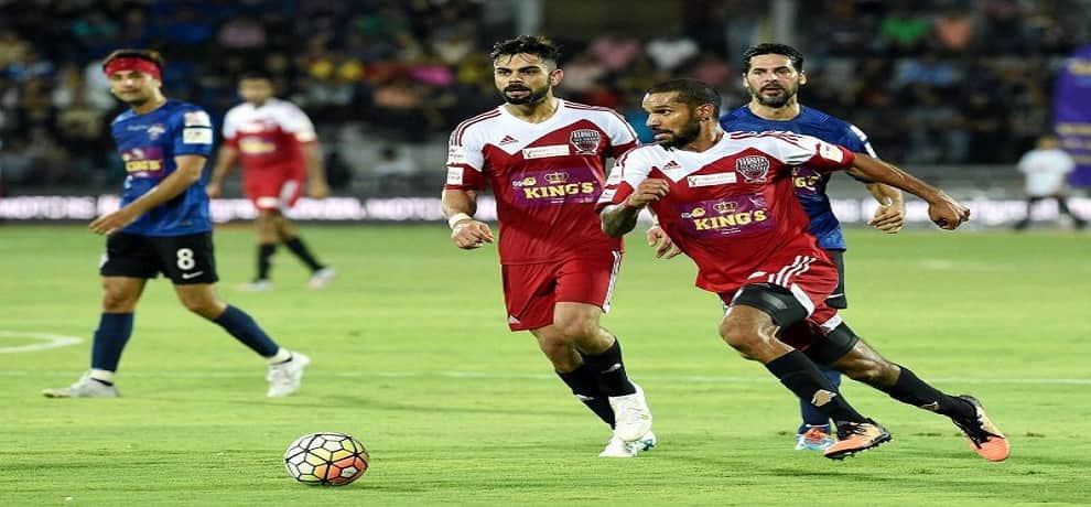 virat kohli will play soccer charity match in mumbai on 15 october 