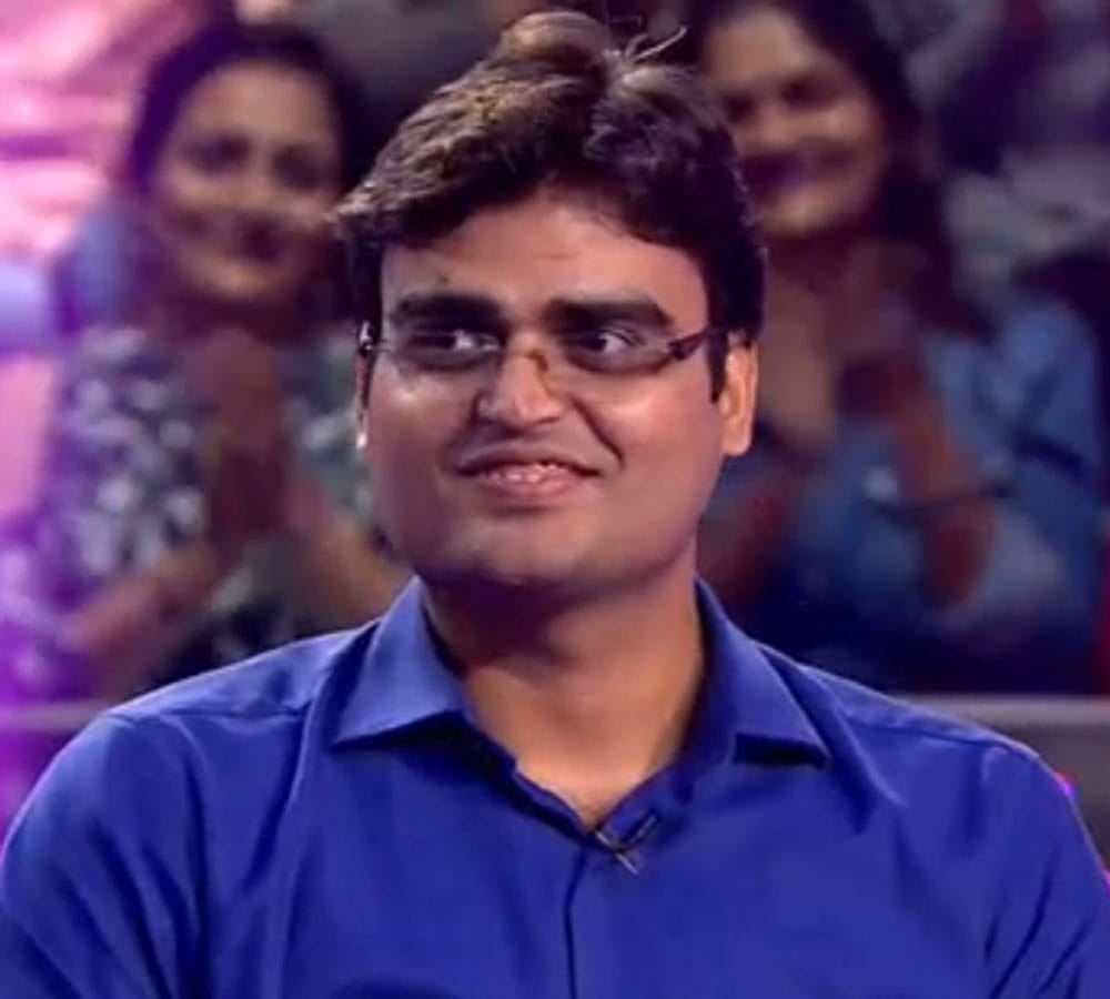 contestant vinay goyal won 12.50 lakh rupees on kaun banega crorepati