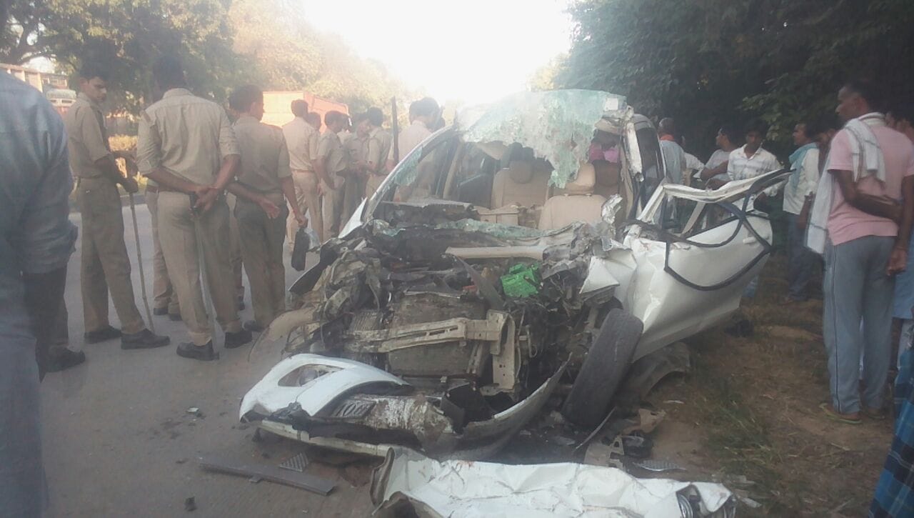 four died in an accident patranga in faizabad.