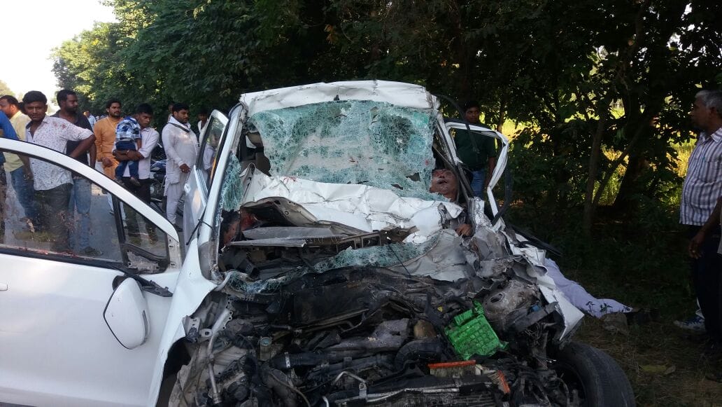 four died in an accident patranga in faizabad.