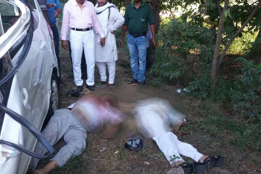 four died in an accident patranga in faizabad.