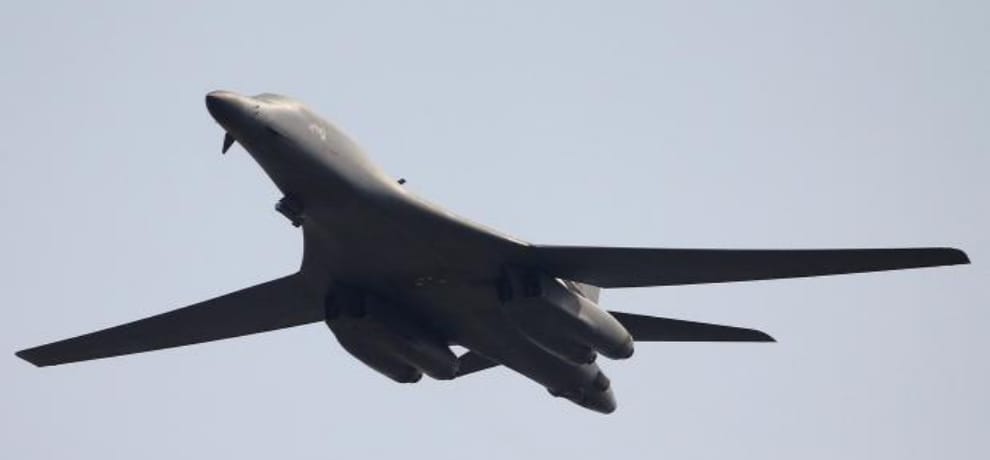 two american bombers fly over korean peninsula after north korea threat