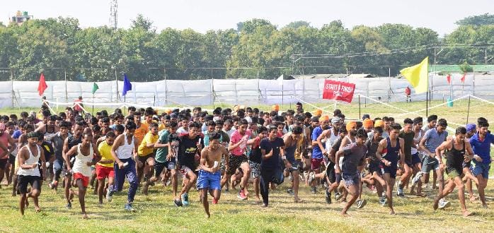 Army recruitment in Haldwani