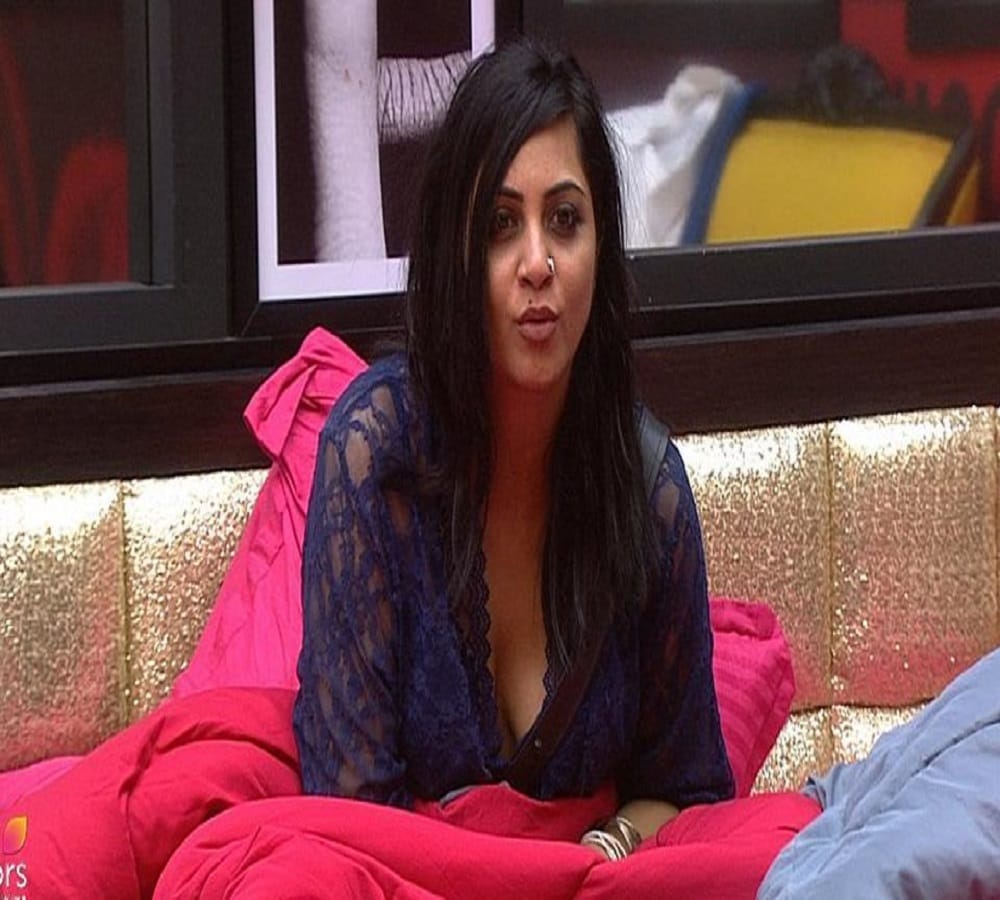 bigg boss 11 mehjabi accused arshi spitting into tea