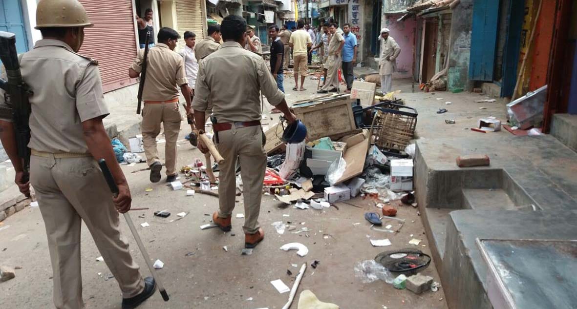 communial clash break out in ballia