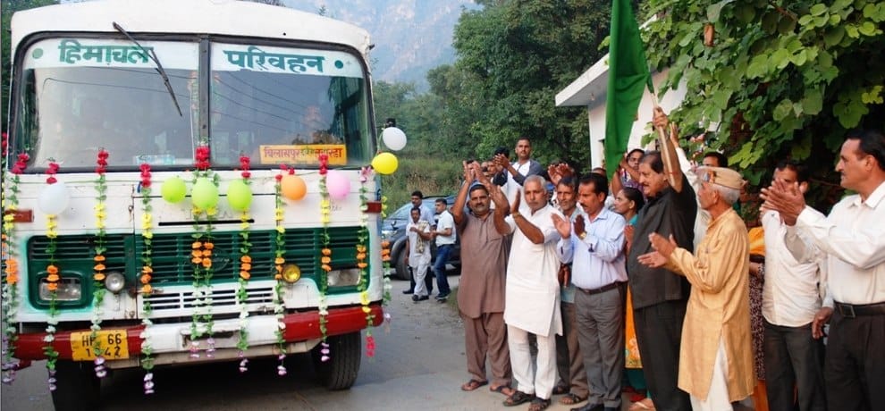 खरोटा से वाया चिल्ला चरणमोड़ बस सेवा शुरू