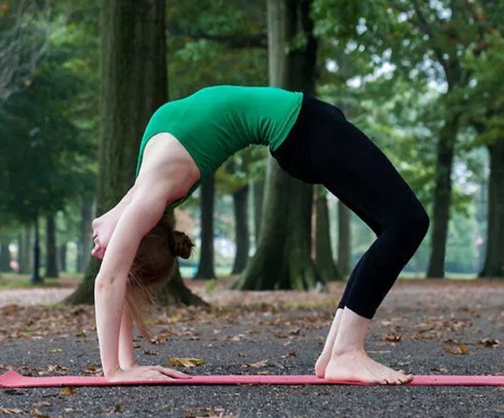 Without going gym you can get Hrithik Roshan like fit body and chest with the help of Chakrasana