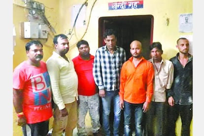 seven sharp shooter arrested in lucknow