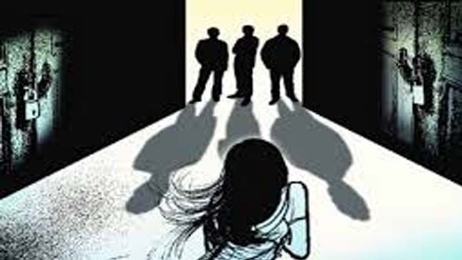 gangrape with Pregnant lady in front of husband