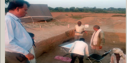 10,000 years old agricultural machinery and tools are found