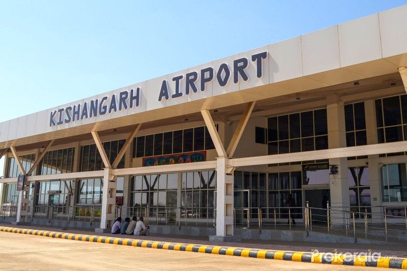 kishangarh airport opening ceremony today 