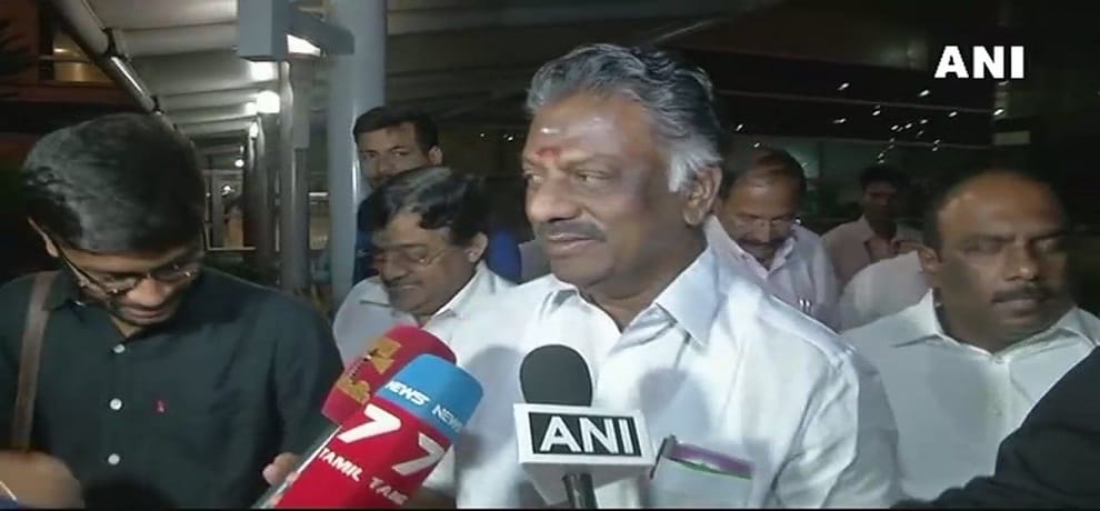 Panneerselvam reaches Delhi will meet PM Modi tomorrow