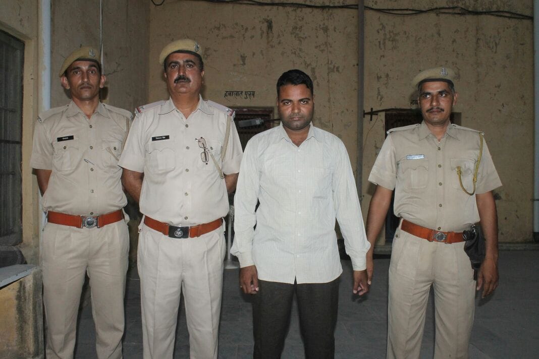 pickup seized with Adulterated milk, one arrested