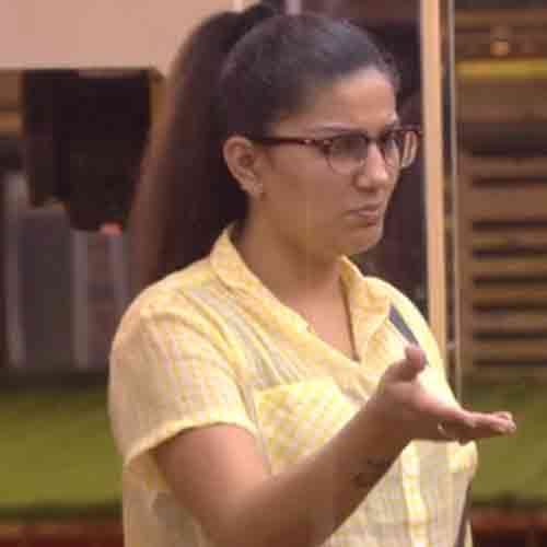 BIGG BOSS 11 SAPNA CHOUDHARY ON CAMERA SAID TO WRONG WORDS TO ARSHI 