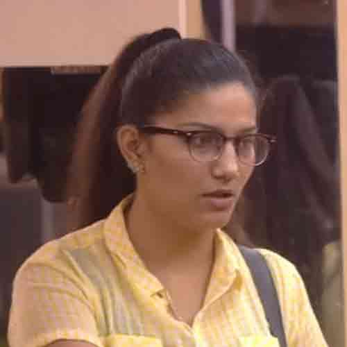 BIGG BOSS 11 SAPNA CHOUDHARY ON CAMERA SAID TO WRONG WORDS TO ARSHI 